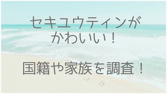 セキユウティン、国籍、妹、出身